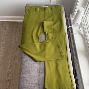Betabrand Olive Stretch Trousers